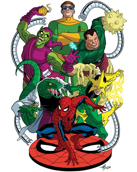 Spider-Man + Villains by TimLevins on DeviantArt