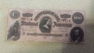 Paper Money: US - Confederate Currency - Price and Value Guide