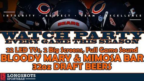 BEARS KICKOFF @ Longshots Sports Bar, Longshots Sports Bar, Schererville, September 12 2021 ...