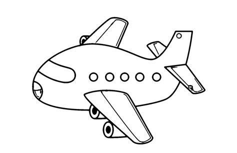 10 Free Airplane Coloring Pages for Kids | | BestAppsForKids.com