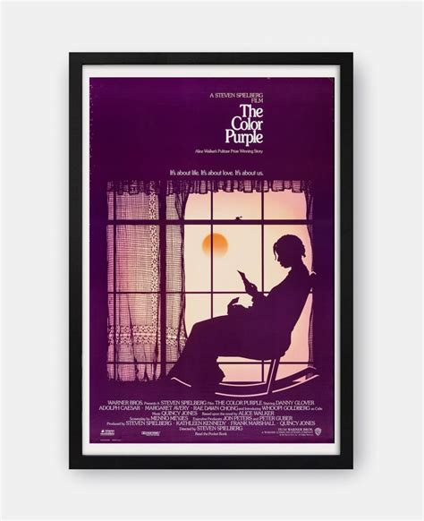 The Color Purple (1985) Movie Poster - The Curious Desk