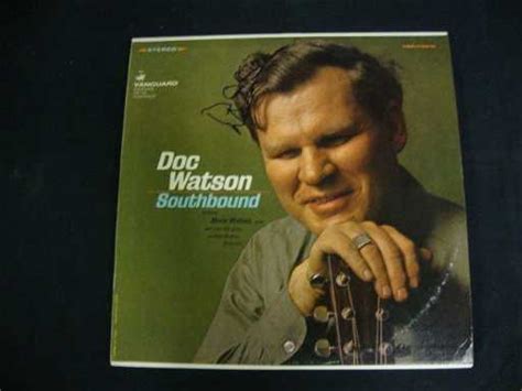 Doc Watson Album Cover Signed