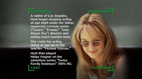 Twister Fan Art: Helen Hunt Bio | Helen hunt, Twister, Helen