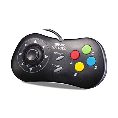 NEOGEO Mini Pad, SNK Classic Wired Game Controller for NEO GEO Mini and NEO-GEO Arcade Stick Pro ...