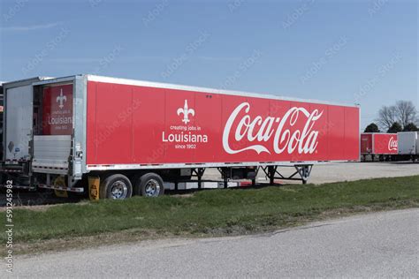 Coca-Cola delivery truck. Coca-Cola manufactures Coke, Diet Coke ...