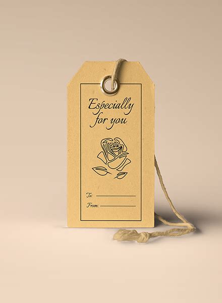 Gift Tag - 20+ Examples