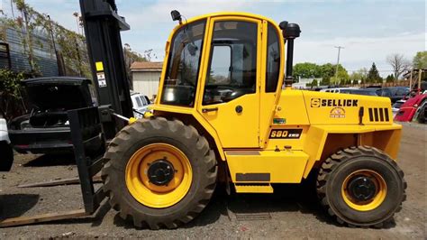 Sellick S80 2WD All Terrain Forklift, work horse - YouTube