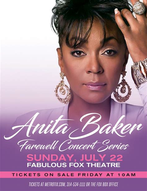 ANITA BAKER LIVE at The Fabulous Fox Theatre | HOT 104.1