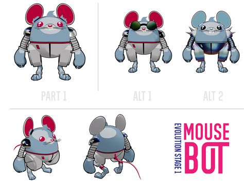 Mouse Bot by Alex Barton on Dribbble