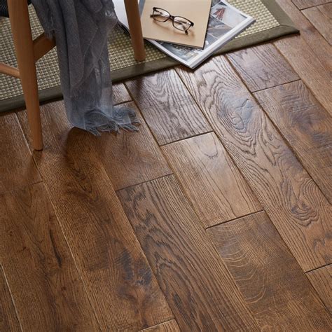 GoodHome Skanor Wood Solid wood flooring, 1.8m² Pack | Departments ...