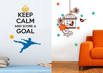 Decorate Your Home - Asian Paints Wall Stickers At Flat Rs.99