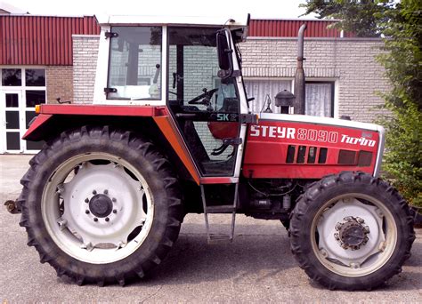 Steyr 8090 - Tractor & Construction Plant Wiki - The classic vehicle and machinery wiki