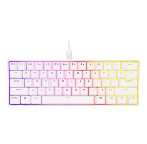 Corsair K65 RGB Mini 60% - MX Red - Pelinäppäimistö - ilman numpadia ...