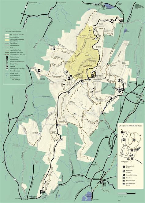 Mount Greylock State Reservation | Park trails, Map, Hiking trails