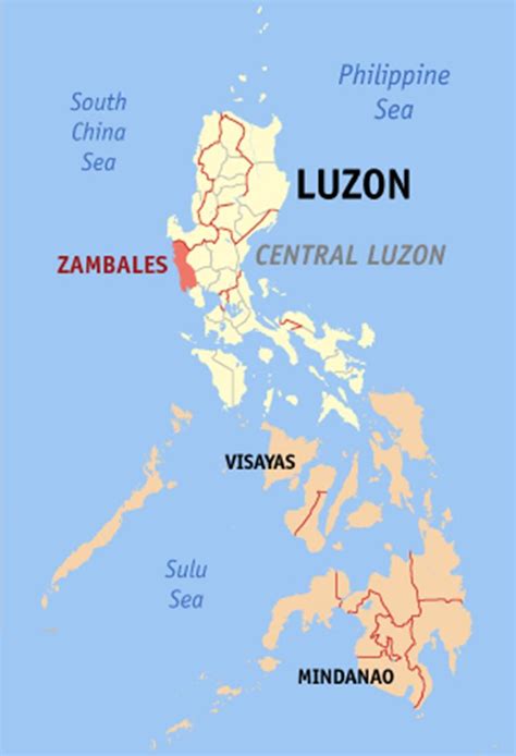 Zambales Pangasinan Map