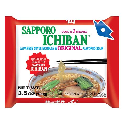 Snapklik.com : Stickerless New SAPPORO ICHIBAN Ramen Noodles, Original ...