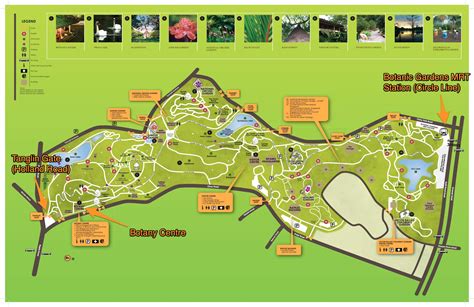 Botanical Garden Singapore Map - Steven and Johns Garden