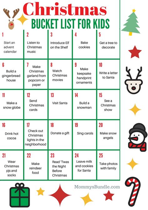 25 Christmas Traditions and Activities for Kids - Mommy's Bundle