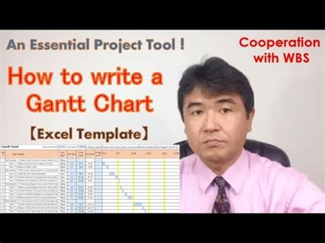How to write a Gantt Chart - an essential project tool. 【Excel Template】 - YouTube