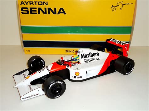 Minichamps 1/18 Mclaren Mp4/6 F1 Senna 1991 Campeao Ayrton - R$ 1.259 ...