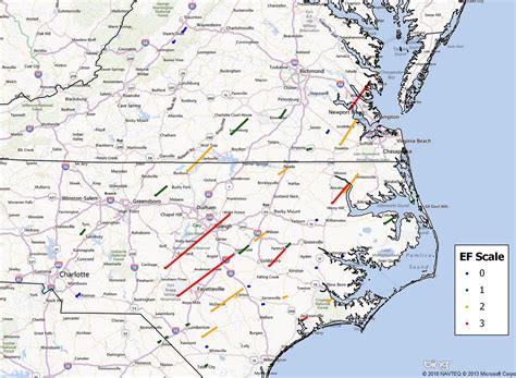 North Carolina's largest tornado outbreak - April 16, 2011 - ustornadoes.com