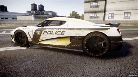 Koenigsegg Agera 2013 Police [EPM] v1.1 PJ2 for GTA 4