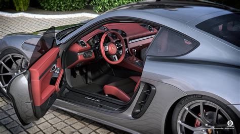 Porsche Cayman 718 interior by dangeruss.deviantart.com on @DeviantArt ...