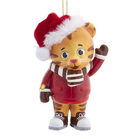 Daniel Tiger w/ Santa Hat Ornament - Walmart.com - Walmart.com