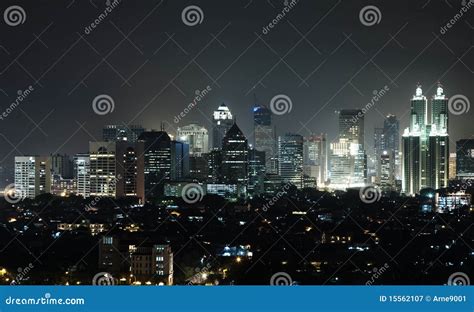 Skyline Jakarta stock image. Image of skyline, metropolis - 15562107