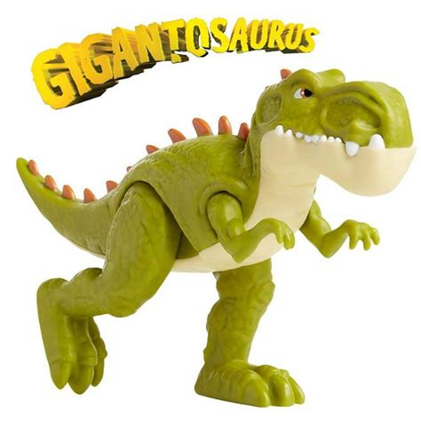 Gigantosaurus Giganto Character Figure with Articulated Limbs, Dino Toy Stands 4.5" Tall & 7 ...