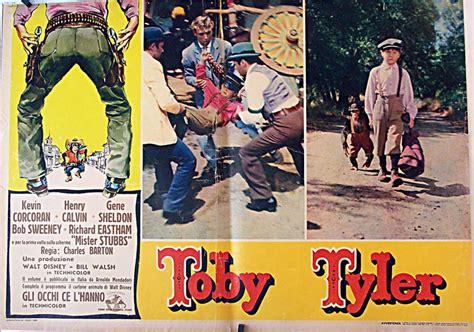 "TOBY TYLER " MOVIE POSTER - "TOBY TYLER, OR TEN WEEKS WITH A CIRCUS" MOVIE POSTER