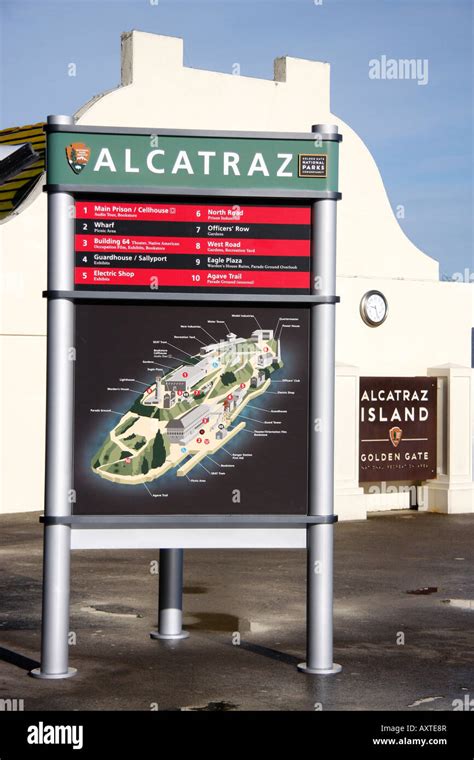 Alcatraz map hi-res stock photography and images - Alamy