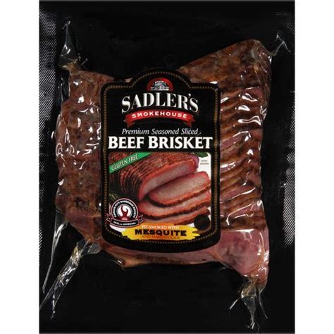 Walmart: Sadler's Smokehouse Sliced Mesquite Beef Brisket, 18 oz | Beef brisket, Brisket, Beef ...