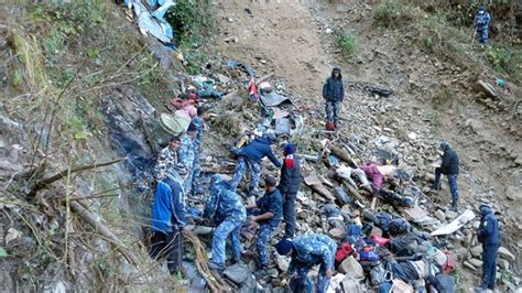 Nepal bus crash kills at least 30: police official | CTV News