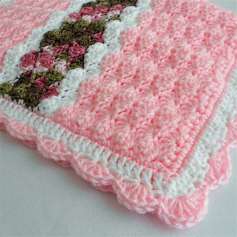 Avalon Baby Blanket | Crochet Afghans, Blankets, Covers, Throws | Baby ...