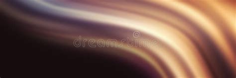 Black Background Gold Wave Header Design Texture Stock Illustrations ...