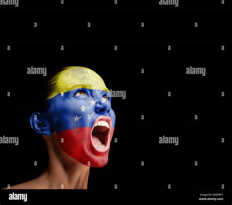 The Venezuelan flag Stock Photo - Alamy