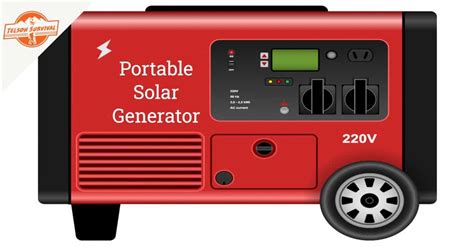 Emergency Solar Generator