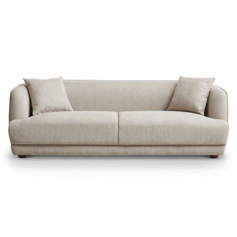 Mid Century Modern Linen Sofa | Optimize Your Space