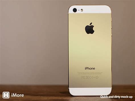 The gold iPhone 5S | iMore