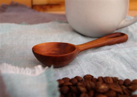 Carved wooden coffee scoopwooden spoonswood spooncarved