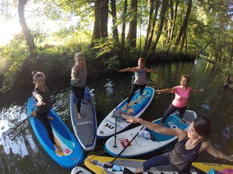 Stand-up-Paddling-Yoga in der Rhein-Neckar Region - cocoSUP