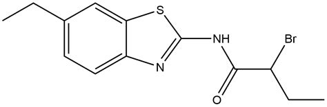 2-Bromo-N-(6-ethyl-2-benzothiazolyl)butanamide | 944887-19-8