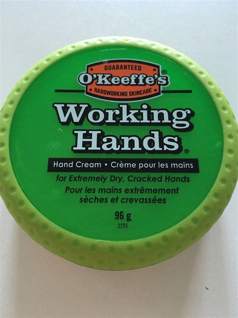 O'Keeffe's Working Hands Cream reviews in Hand Lotions & Creams - ChickAdvisor