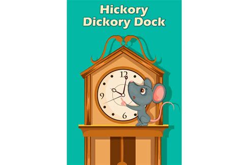 Hickory Dickory Dock | Nursery Rhyme For Kids With Lyrics