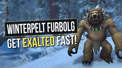 FASTEST Way To Exalted Winterpelt Furbolg! 10.0.7 New Faction WoW: Dragonflight | LazyBeast ...