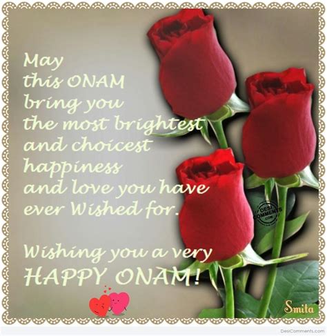 Wishing You A Very Happy Onam! - Desi Comments