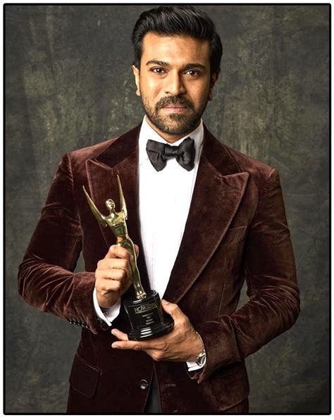 Ram Charan Recieved A Great Honour At HCA Awards | cinejosh.com