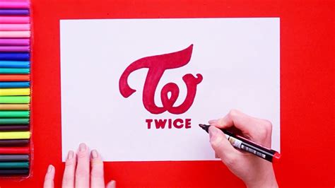 Comment dessiner le logo Twice Band