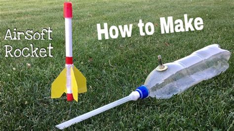 How to Make a Paper Rocket - Simple Airsoft Rocket Launcher